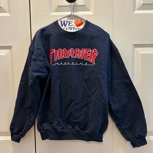Women’s Thrasher Magazine Navy Blue Sweatshirt - Medium